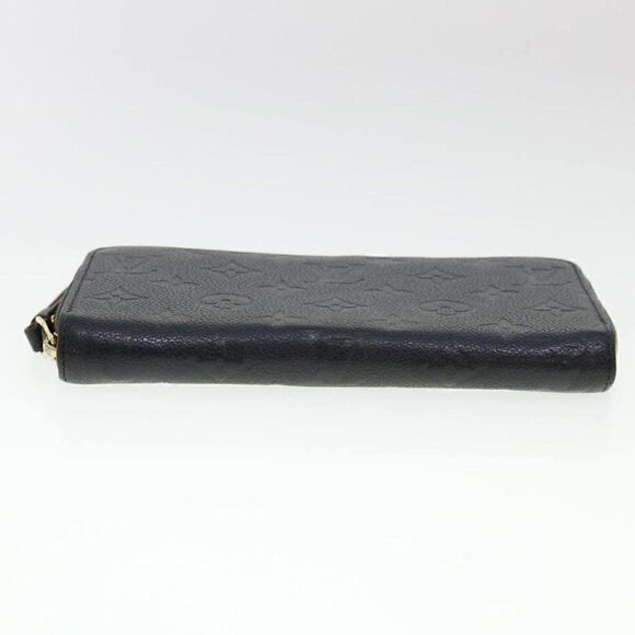 LOUIS VUITTON Monogram Empreinte Zippy Wallet Navy - Picture 6 of 15